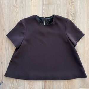 Theory Admiral Crepe Flowy Blouse